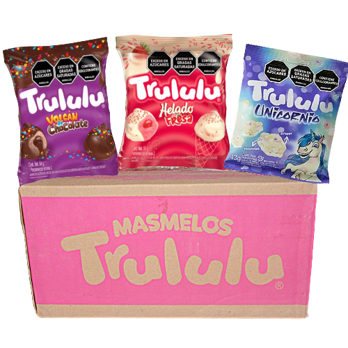 Trululu Masmelo Chocopostre x 12 unds